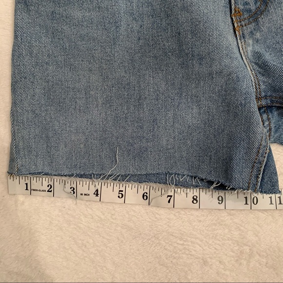 Brandy Melville high rise denim Bermuda shorts - Picture 9 of 14